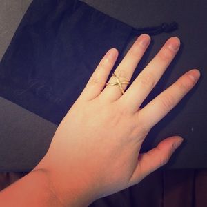 J.Crew Criss-Cross Ring