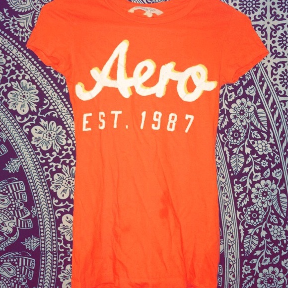 Aeropostale Orange Tee