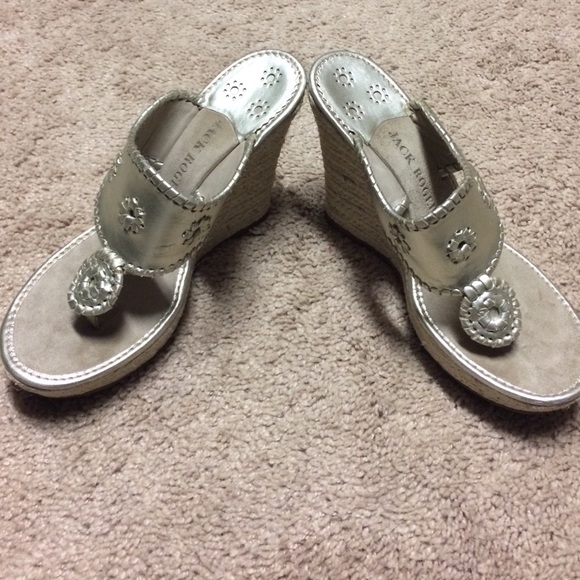 Size 9 Jack Rogers wedges