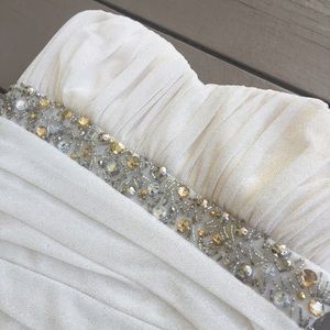 ✨Short cream glitter dress with sequins✨