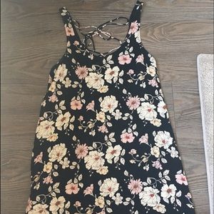 Floral tank dress