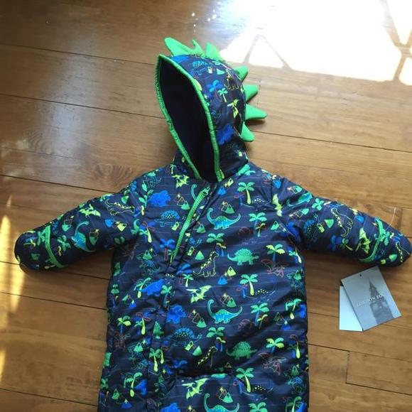 London Fog adorable (one piece) bunting suit