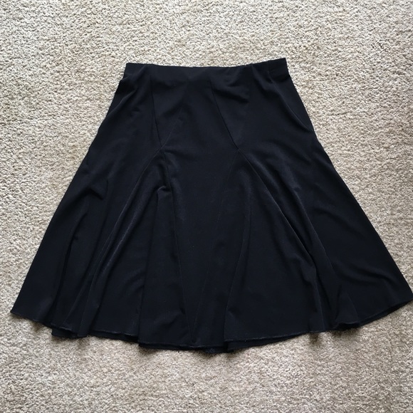 BCX Girl black skirt. Elastic waist band. Size 7.