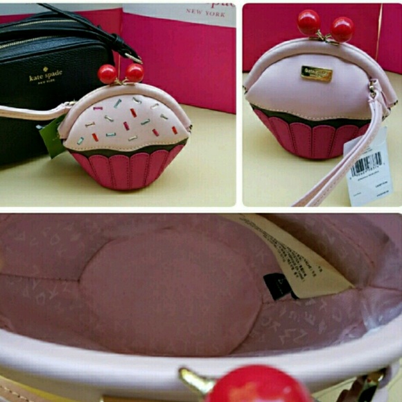 Kate Spade New York cupcake wristlet! - Picture 2 of 4