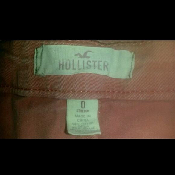 Faded Pink Hollister Shorts - Picture 3 of 3