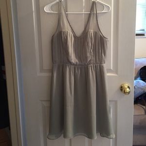 Sea foam/grey dress made by LC Lauren Conrad