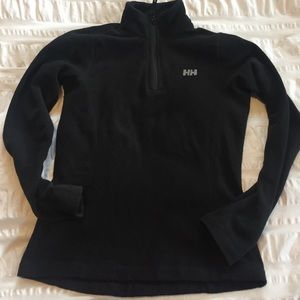 Helly Hansen black fleece pull over