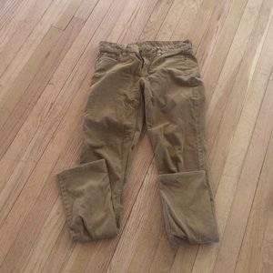 J. Crew vintage matchstick skinny leg corduroy