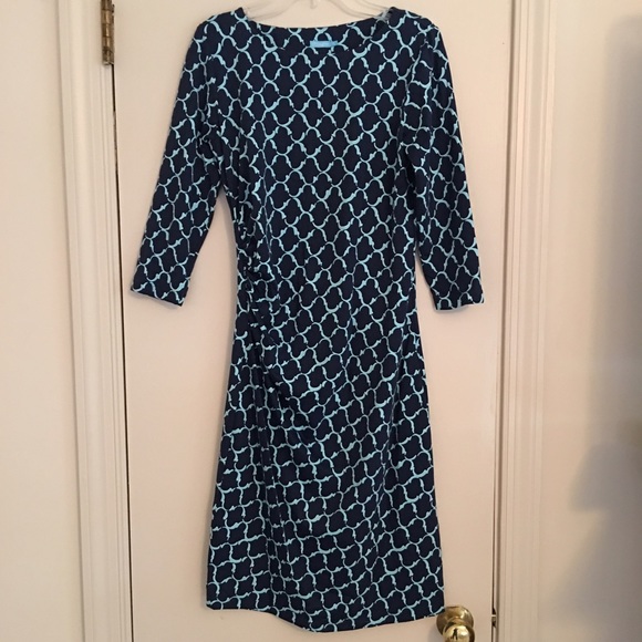 J. McLaughlin Navy Dress