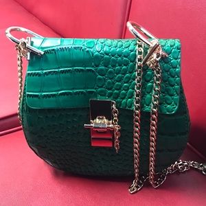 Faux Croc skin Bag