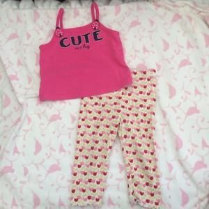 💐🐞Gymboree tank and leggings💐🐞