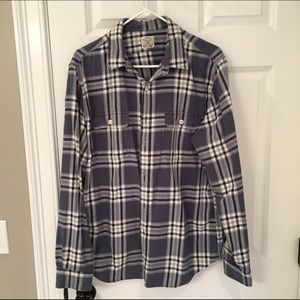 J. Crew flannel, men's L