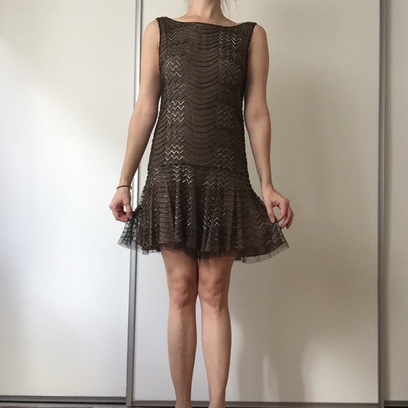 Alice + Olivia Dropwaist Dress - Picture 2 of 4