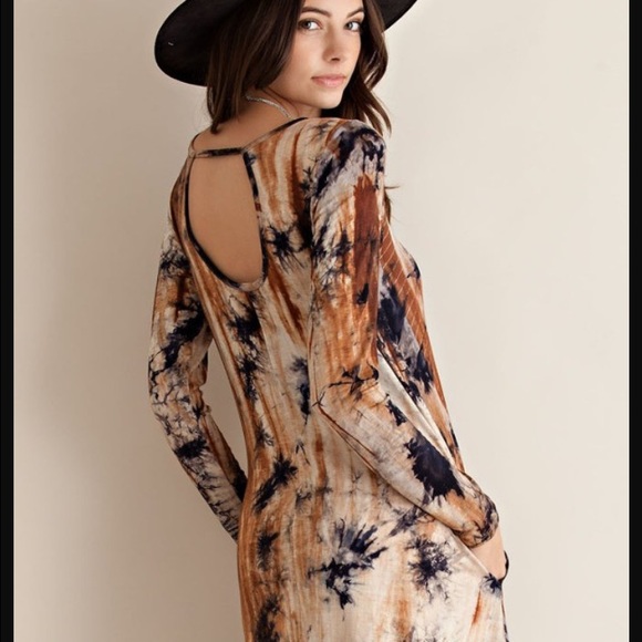 Tie Dye Dress 👗One Small Left - Picture 2 of 3