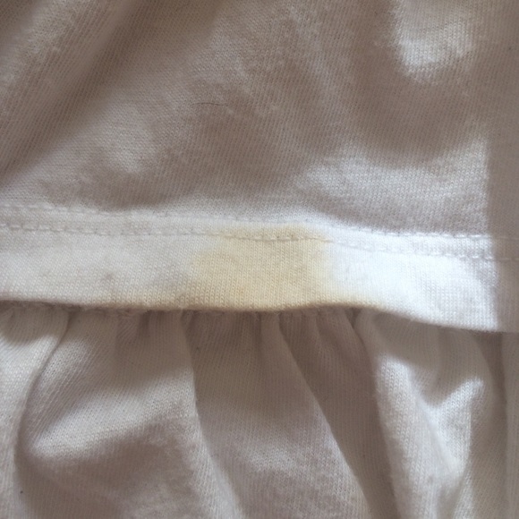 White Ruffle Tank Top - Picture 2 of 2