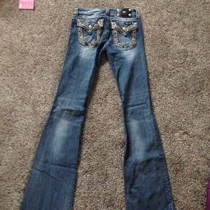 Girls size 14 Miss me jeans
