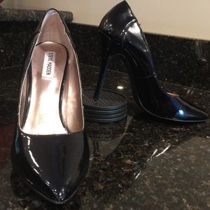 Steve Madden Black Patent Leather Heels