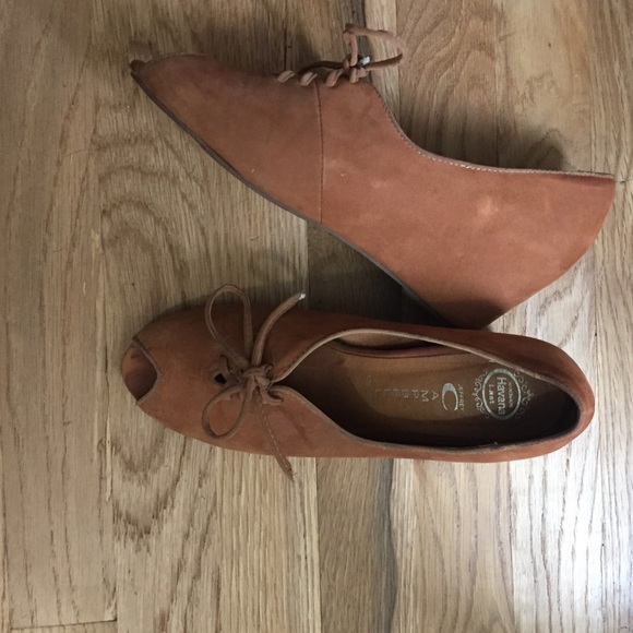 Jeffrey Campbell peep toe wedge