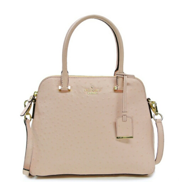 New Kate spade ostrich pink purse