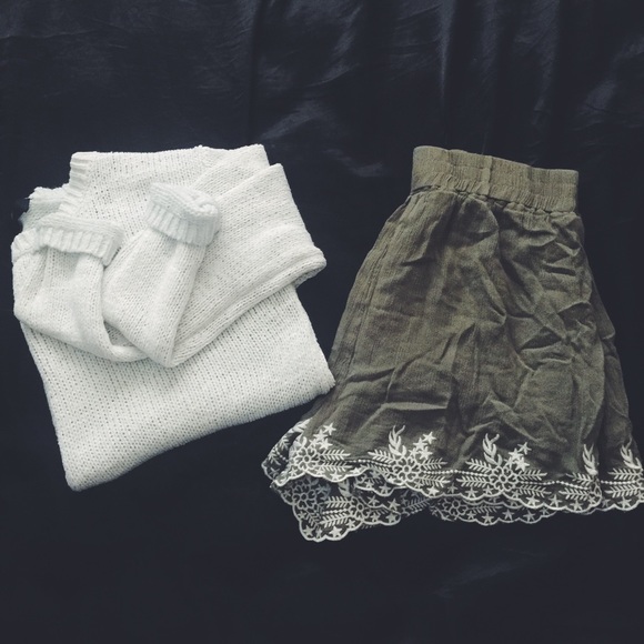 Knit sweater
