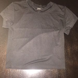 Forever 21 Black Crop Top NWT