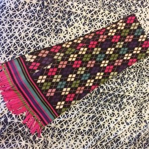 Argyle scarf