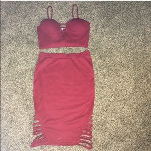 Charlotte Russe two piece set.