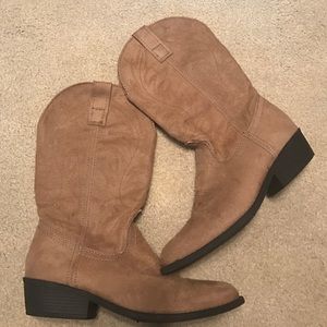 Cowboy boots...worn twice