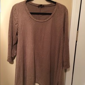 Long Comfy Brown Tunic