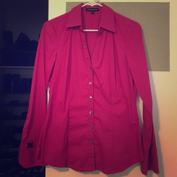 Express Hot Pink blouse