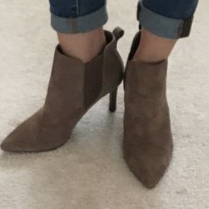 Ralph Lauren suede booties