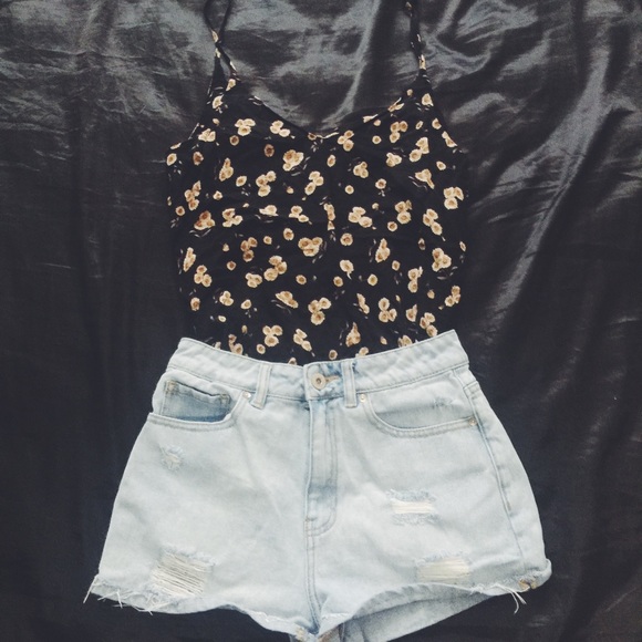 Mom high waisted  shorts