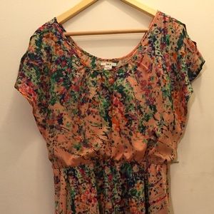 Beautiful multi-color artsy dress