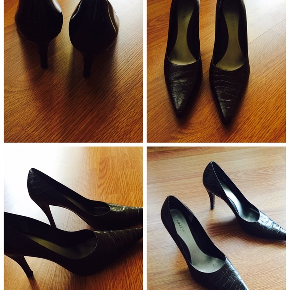 Chocolate Brown Nine West Pumps