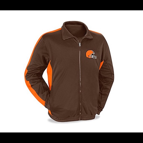 NFL Cleveland Browns track jacket - Picture 1 of 3