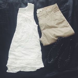 Crochet detail blouse