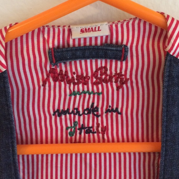 Adorable Miss Sixty denim vest Small - Picture 2 of 4