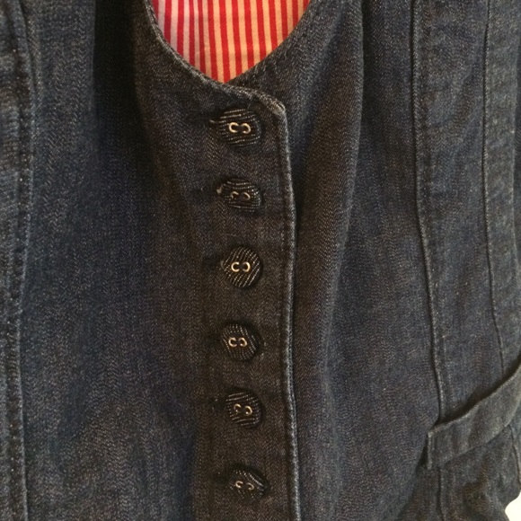 Adorable Miss Sixty denim vest Small - Picture 3 of 4