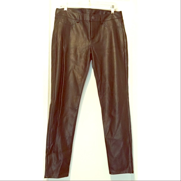 Faux Leather Pants
