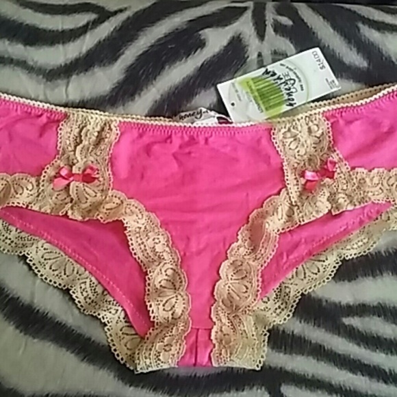 NWT Honeydew Panty Pink Beige Low Rise Hipster