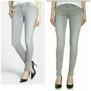 7 for all Mankind "The Skinny" Grey Jeans