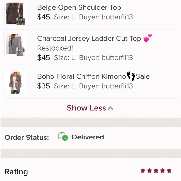 🍂Beautiful Mocha Open Shoulder Top☕️ 1 Left - Picture 6 of 7