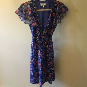 SALE ALERT! 🌶 Silk Floral Wrap Dress