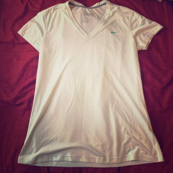 Nike dri-fit short sleeve work out top