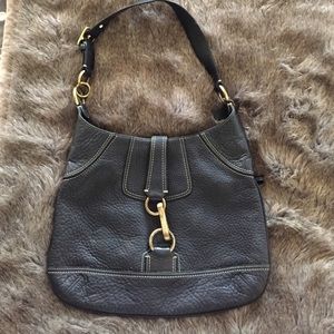 Coach Black Leather Bag