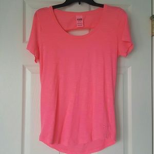 Open back PINK tshirt