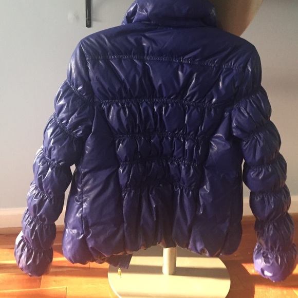 Maxchic Women's Quilted Leatherette Down Puffer - Picture 2 of 2