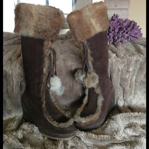 $149 NAUGHTY MONKEY Suede Knee High Boots - Sexy!!
