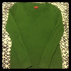 Merona green sweater