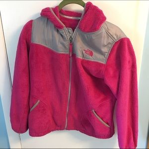 Hot Pink North Face Jacket